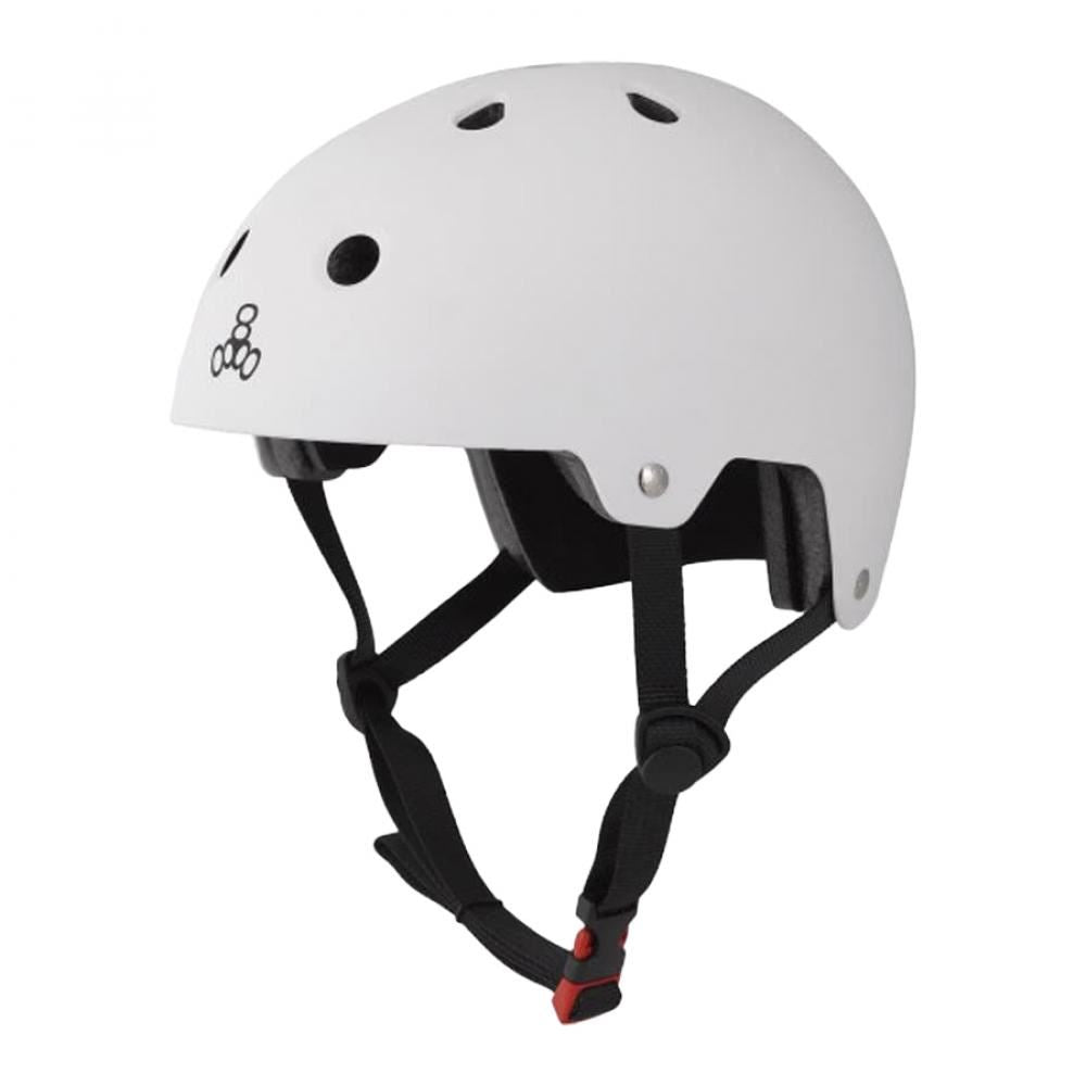 Triple Eight Helmet Dual Certified - White