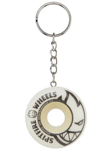 Spitfire Key Chain Wheels Natural - Skatewarehouse.co.uk