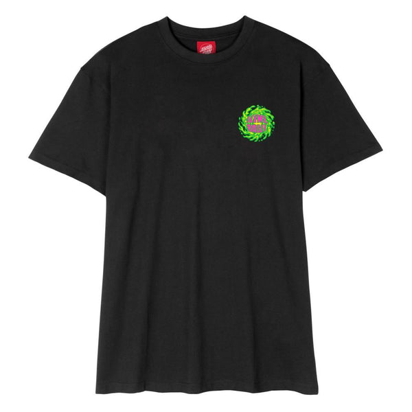 Santa Cruz T-Shirt SB Logo T-Shirt - Black - Skatewarehouse.co.uk