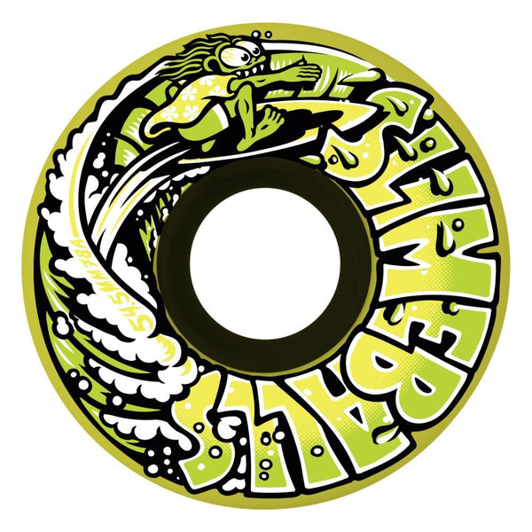 Slime Balls Skateboard Wheels Slime Surfer Mini OG 78a - Yellow - Skatewarehouse.co.uk