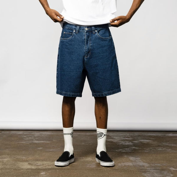 Santa Cruz Shorts Big Shorts - Classic Blue - Skatewarehouse.co.uk