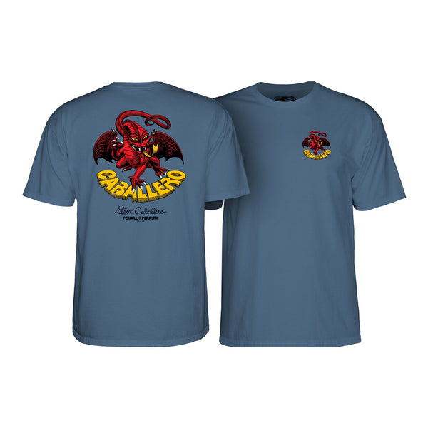 Powell-Peralta Cab Classic Dragon II Indigo Blue Tee