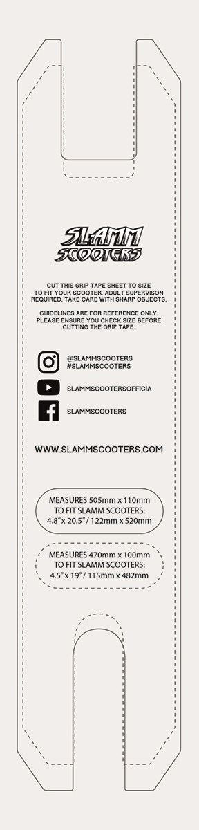 Slamm Skateboard Grip Tape - Strobe