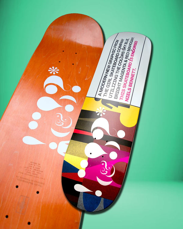 Girl Follies Niels Bennett Skateboard Deck - 8.25