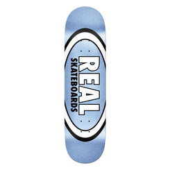 Real Easy Rider Oval Blue Ice Skateboard Deck - 8.25" - Skatewarehouse.co.uk