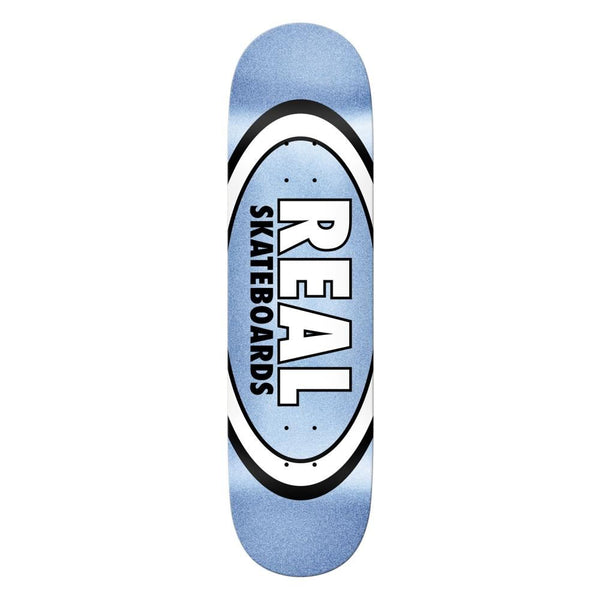 Real Easy Rider Oval Blue Ice Skateboard Deck - 8.25