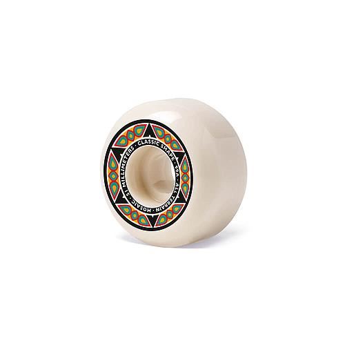 Star CS 99A Mosaic Pack Skateboard Wheels - WHITE