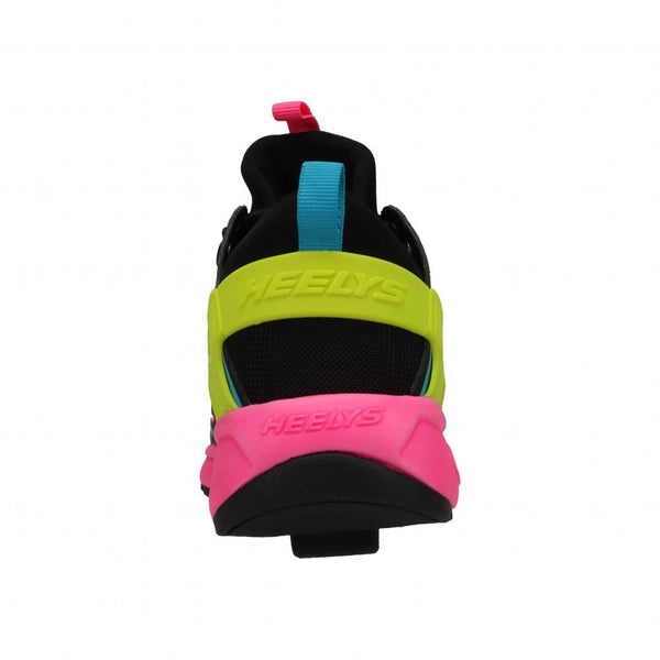 Heelys Force Smooth - Blk / Pink / Yellow - Skatewarehouse.co.uk