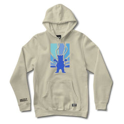 Grizzly Sunset OG Bear Hoody Bone - Skatewarehouse.co.uk