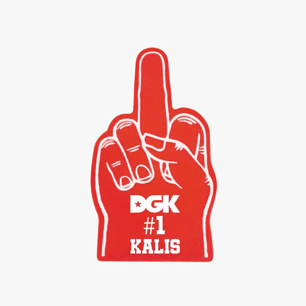 DGK Deal With It Kalis Skateboard Deck - 8.25