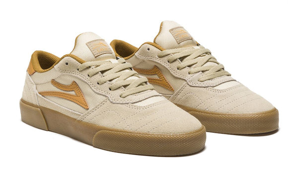 Lakai Cambridge Skate Shoes - Tan / Gum - Skatewarehouse.co.uk