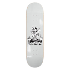 Polar Skate Co Team - Up Yours! - Grey Skateboard Deck - 8.5"