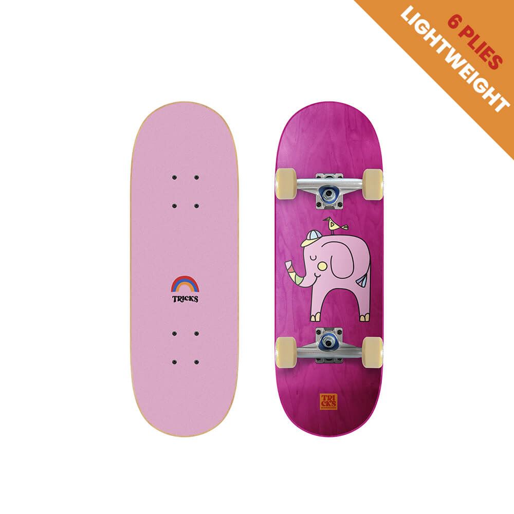 Tricks Elephant MINI Tricks Complete Skateboard - 7.87" - Skatewarehouse.co.uk