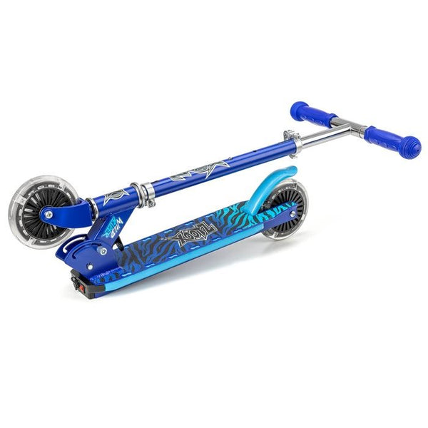 Xootz Wild Rider LED Scooter - Blue