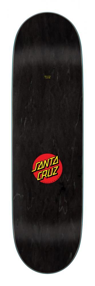 Santa Cruz Screaming Hand Green Skateboard Deck - 8.8