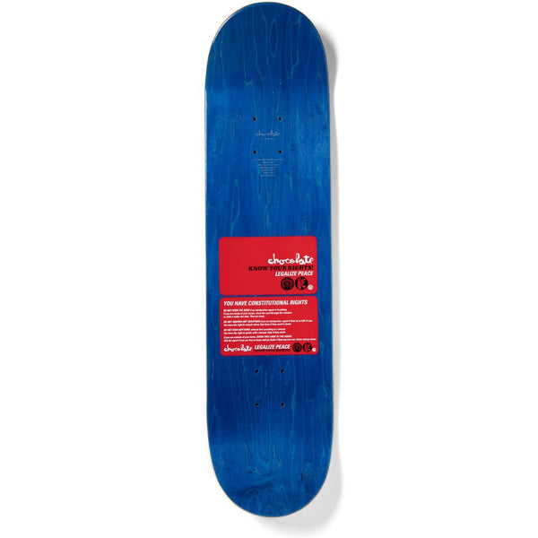 Chocolate Skateboard Immigrant Club Vincent Alvarez Skateboard Deck - 8.25