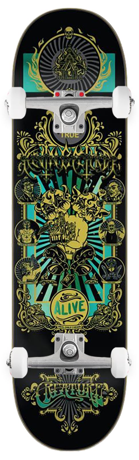 Creature Pro Baekkel Sideshow x Venom Custom Complete Skateboard - 8.25