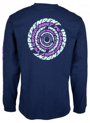 Independent L/S T-Shirt BTG Speed Ring L/S T-Shirt - Dark Navy - Skatewarehouse.co.uk