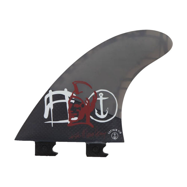 Captain Fin Co - Kai Mana Henry Tri - Large - Black (Snap-In / FCS II) - L