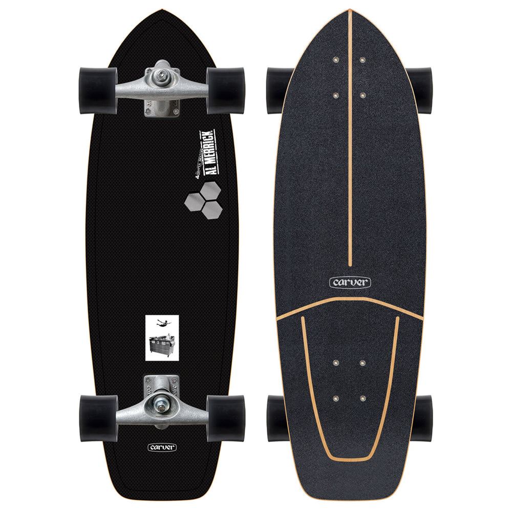Carver CI Dumpster Diver 2 - CX Surfskate Cruiser Skateboard - L:31.0" x WB:17.0"