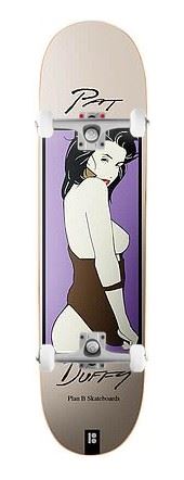 Plan B Girl Duffy Plan B x Venom Custom Complete Skateboard - 8.25