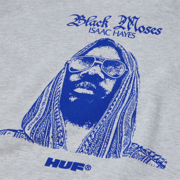 HUF Black Moses P / O Heavyweight Hoodie (Ash)
