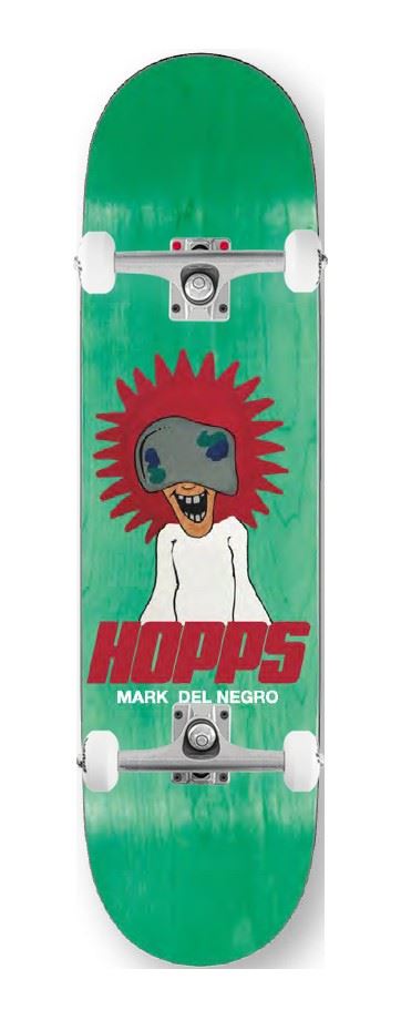 HOPPS Mark Del Negro 'Starburst Kid' x Venom Custom Complete Skateboard - 8"