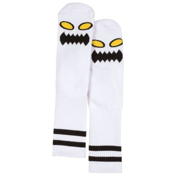 Toy Machine Monster Face Sock White