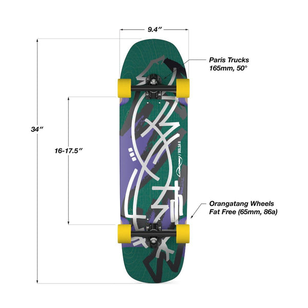 Loaded Bolsa II - Jazz Longboard Deck
