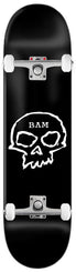 Zero Skateboards Bam Single Skull Black x Venom Skateboards Custom Complete Skateboard - 8.5" - Skatewarehouse.co.uk