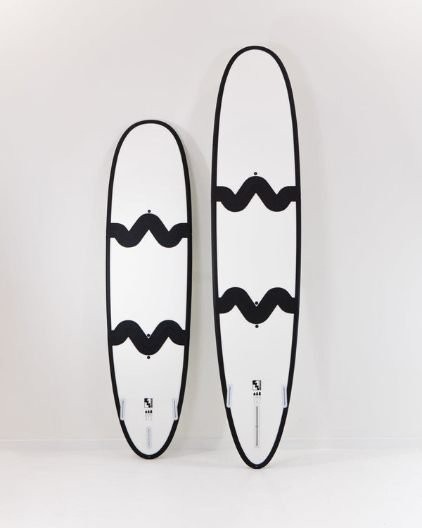 NewaveSurf Newave - 7'6" Mini-Mal + 9'0" Longboard + Free Boardbag