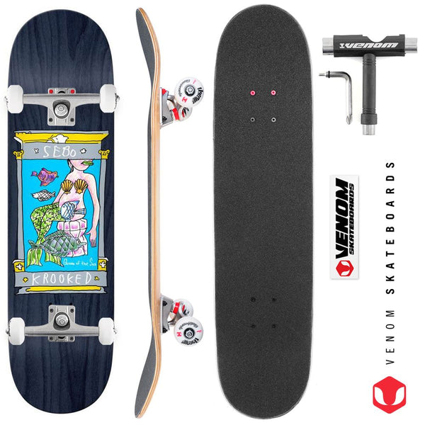 Krooked Pro Sebo Maritime Custom Complete Skateboard - 8.38