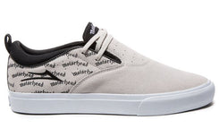 Lakai Motorhead Riley 2 White Suede Skate Shoes - Skatewarehouse.co.uk