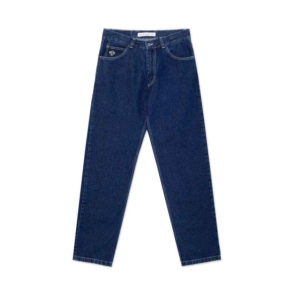 Polar Skate Co 89 Pants (Dark Blue w / White Stitching)