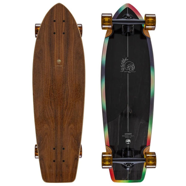 Arbor Cruiser Complete Groundswell Rally Complete Longboard - 8.875