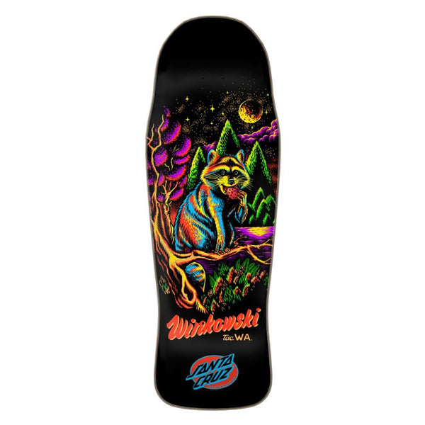 Santa Cruz Winkowski Trash Panda Shaped Skateboard Deck - 10.34