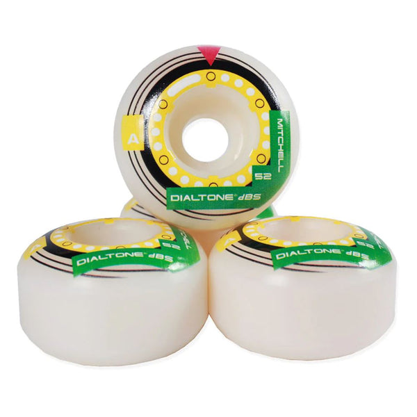 Dial Tone Mitchell 'Memorex' Standard 99A - SALE Skateboard Wheels - 52mm