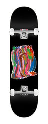 There Team Free In The Night 8.38 (Black) x Venom Custom Complete Skateboard - 8.375"