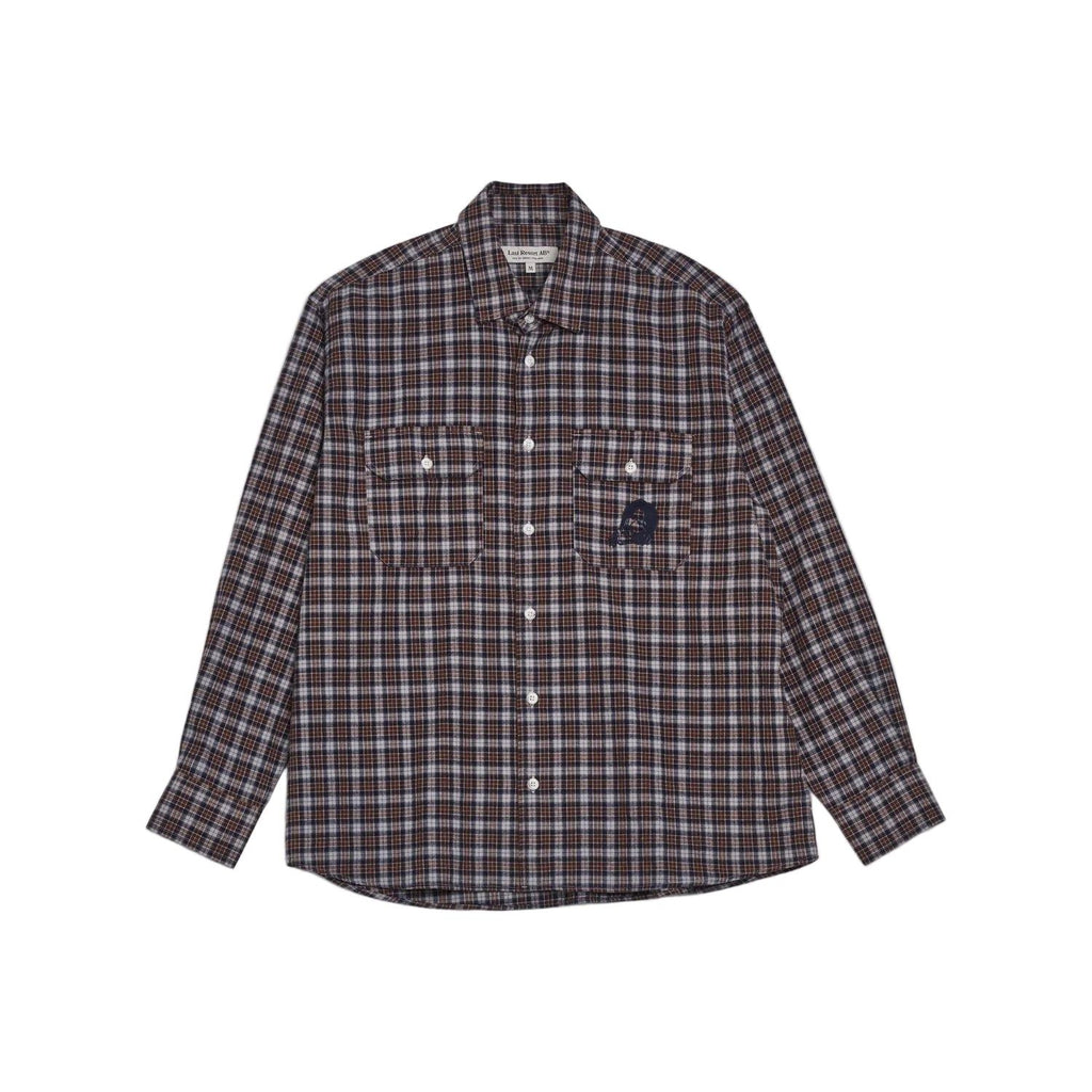 SM001-DANE Flannel (Grey / Brown)