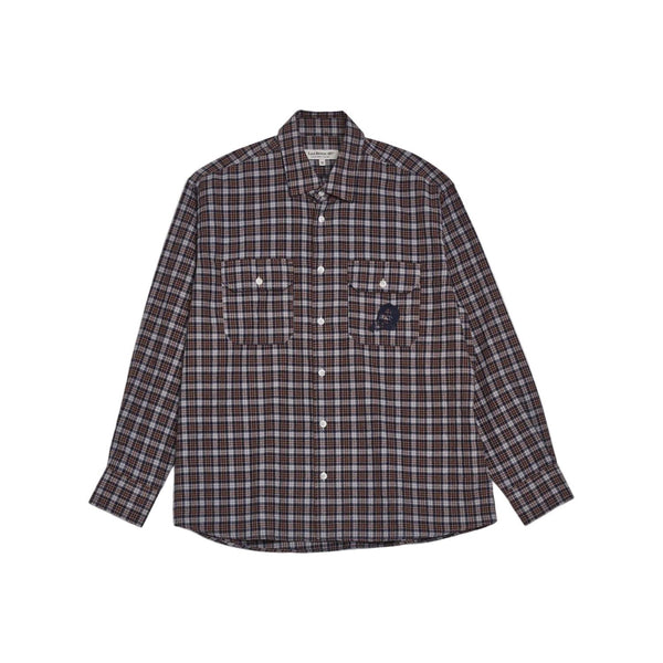 SM001-DANE Flannel (Grey / Brown)