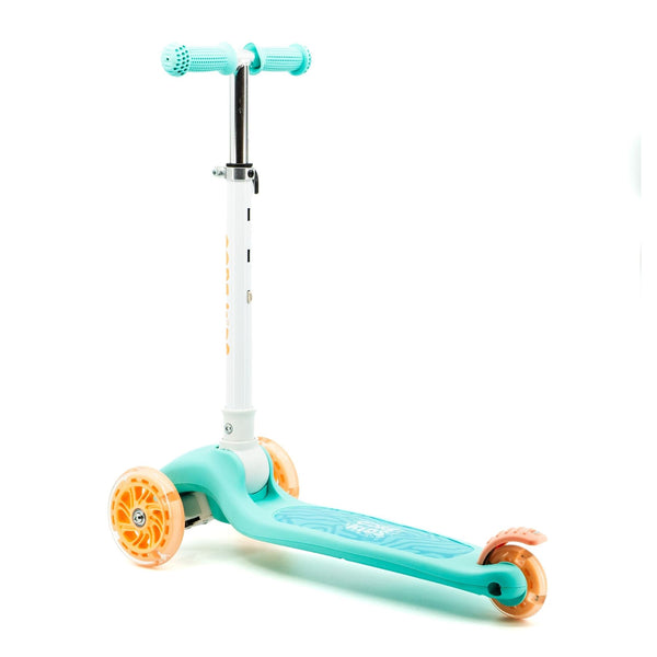 CORE Kids Foldy 3 Wheel Scooter - Teal / Peach