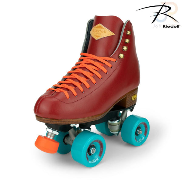 Riedell Crew Crimson Red Size Quad Skates - Skatewarehouse.co.uk
