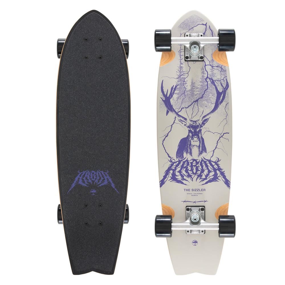 Arbor Cruiser Venice Sizzler Doom Stag Complete Skateboard - 8.625" - Skatewarehouse.co.uk