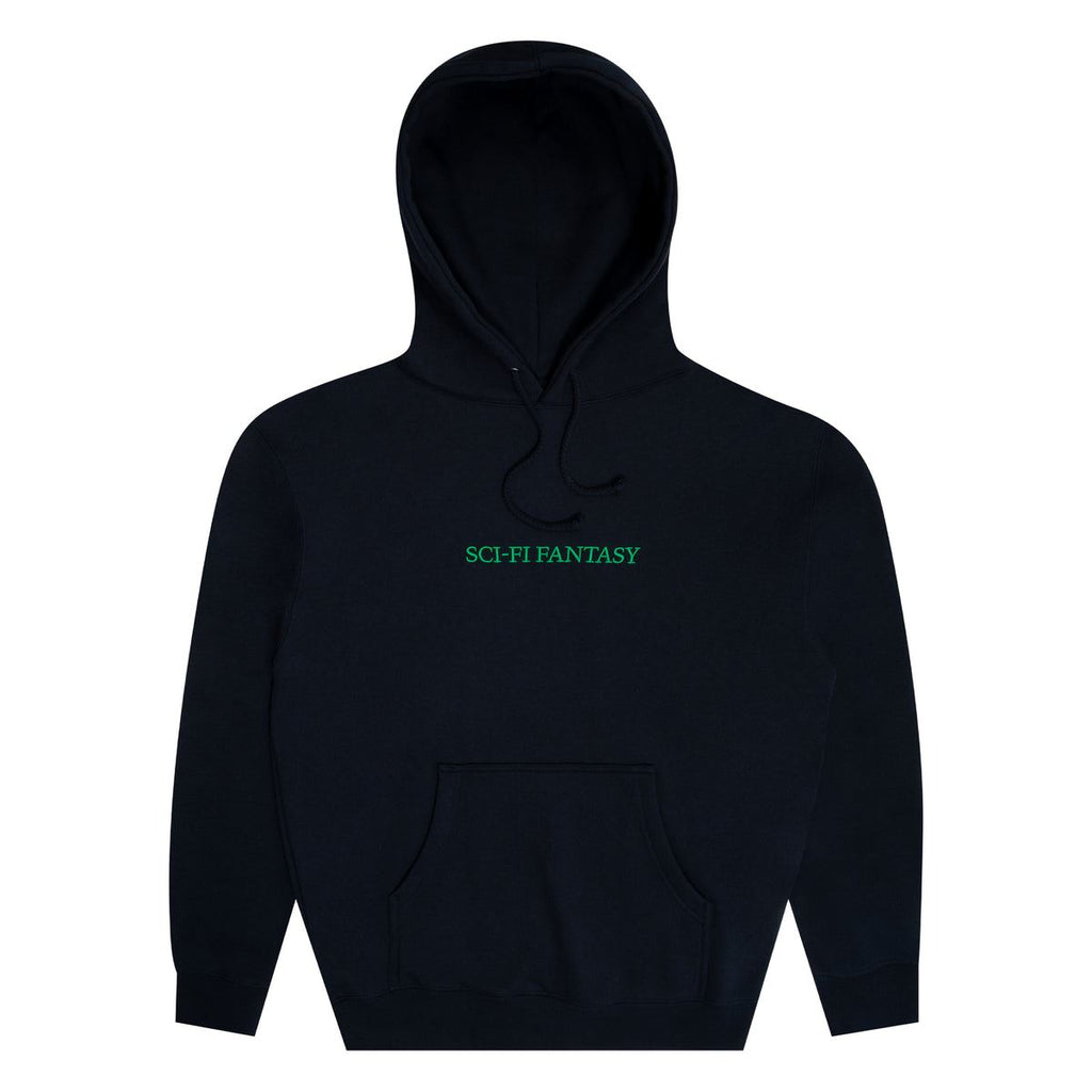 Logo Hooded Fleece (Indigo)