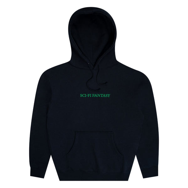 Logo Hooded Fleece (Indigo)