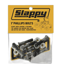 Slappy Phillips Bolts Black 1" - Single Pack