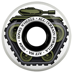 BONES ATF All Tank • 60mm • 80A Skateboard Wheels