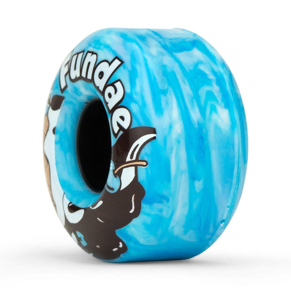 Moxi Fundae Wheels (4) - Birthday Cake 57mm x 34mm / 92A