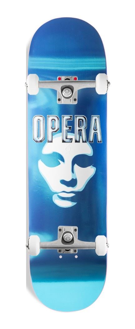 Opera Mask Logo - Ex7 Multi x Venom Custom Complete Skateboard - 8.25