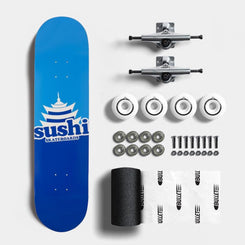 Sushi Set Pagoda Logo Complete Skateboard - 8.0"